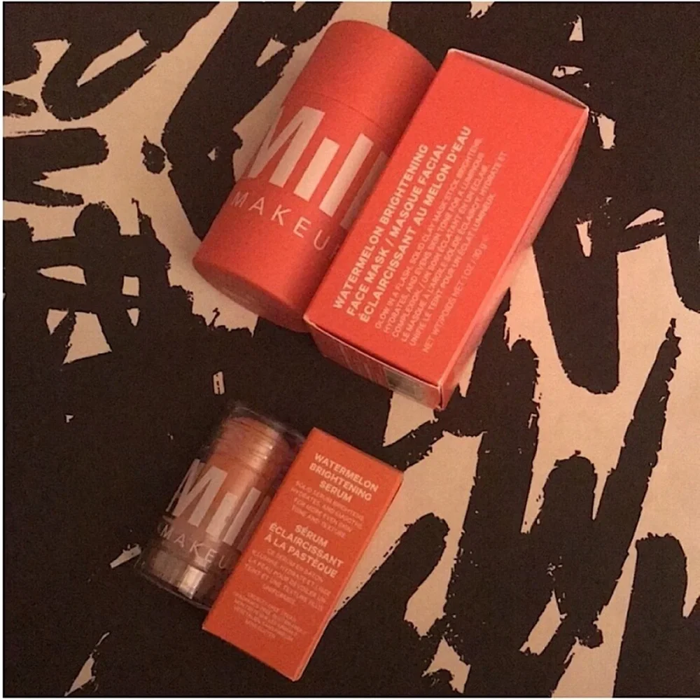 Milk Makeup Watermelon Brightening Face Mask & Mini Brightening Face Serum